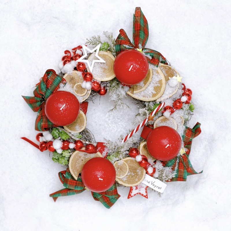 Christmas wreath "Queen" Christmas wreath "Queen"