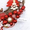 Christmas door wreath "Queen" Christmas decorations - 4