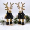 Deers couple Christmas decorations - 1