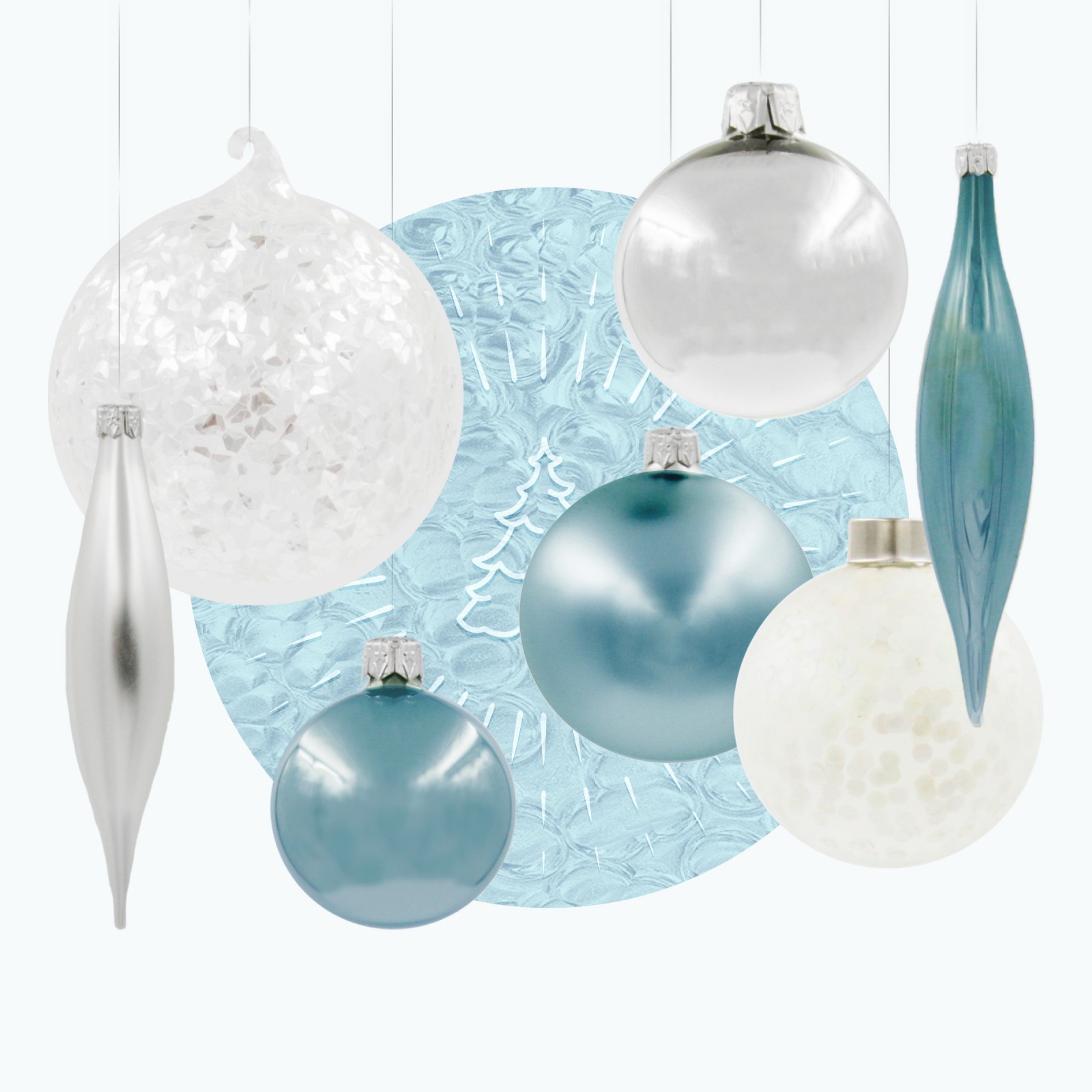 Sphere De Verre Qui Orne Le Sapin