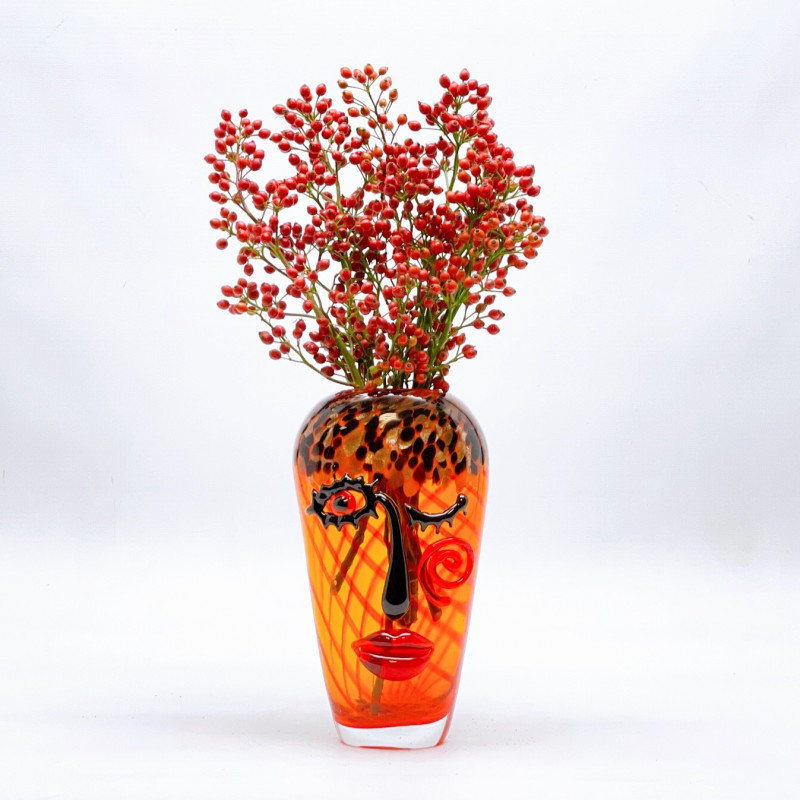 FACE in blown glass - GILDE Handwerk FACE in blown glass - GILDE Handwerk