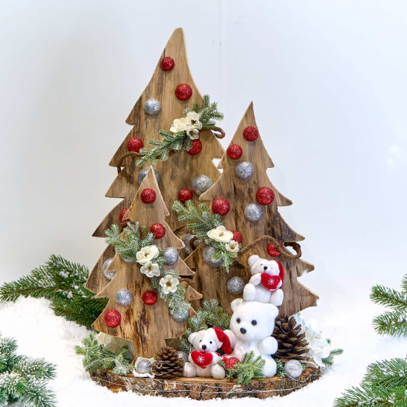 FORÊT DES PELUCHES Décorations de Noël - 1