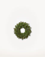 Couronne de Noël Forêt de 30 cm : Nordmann naturel, sans lumière ni décor 