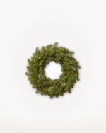 Couronne de Noël Forêt de 40 cm : Nordmann naturel, sans lumière ni décor 
