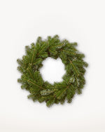 Couronne de Noël Forêt de 50 cm : Nordmann naturel, sans lumière ni décor 