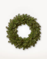 Couronne de Noël Forêt de 60 cm : Nordmann naturel, sans lumière ni décor 