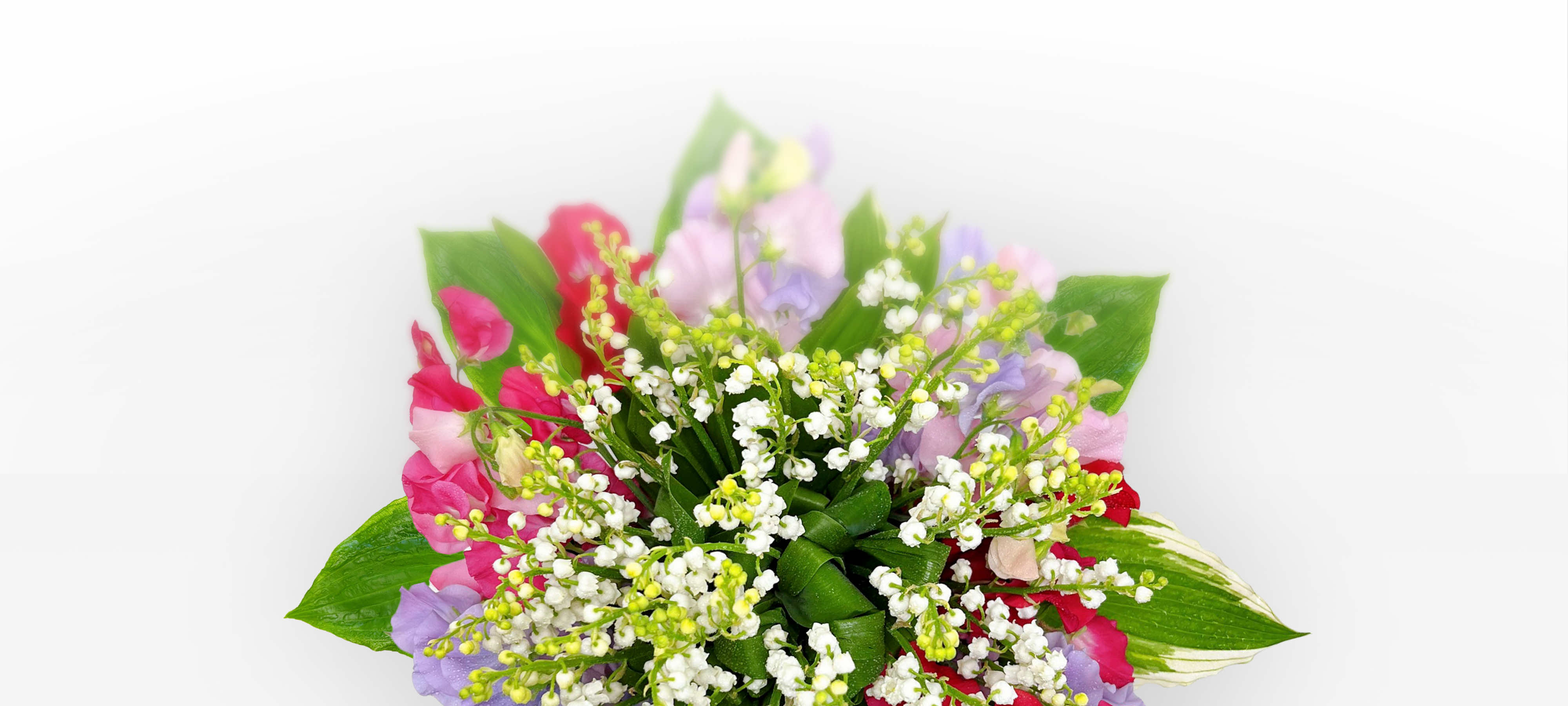 A bouquet with delicate fragrances